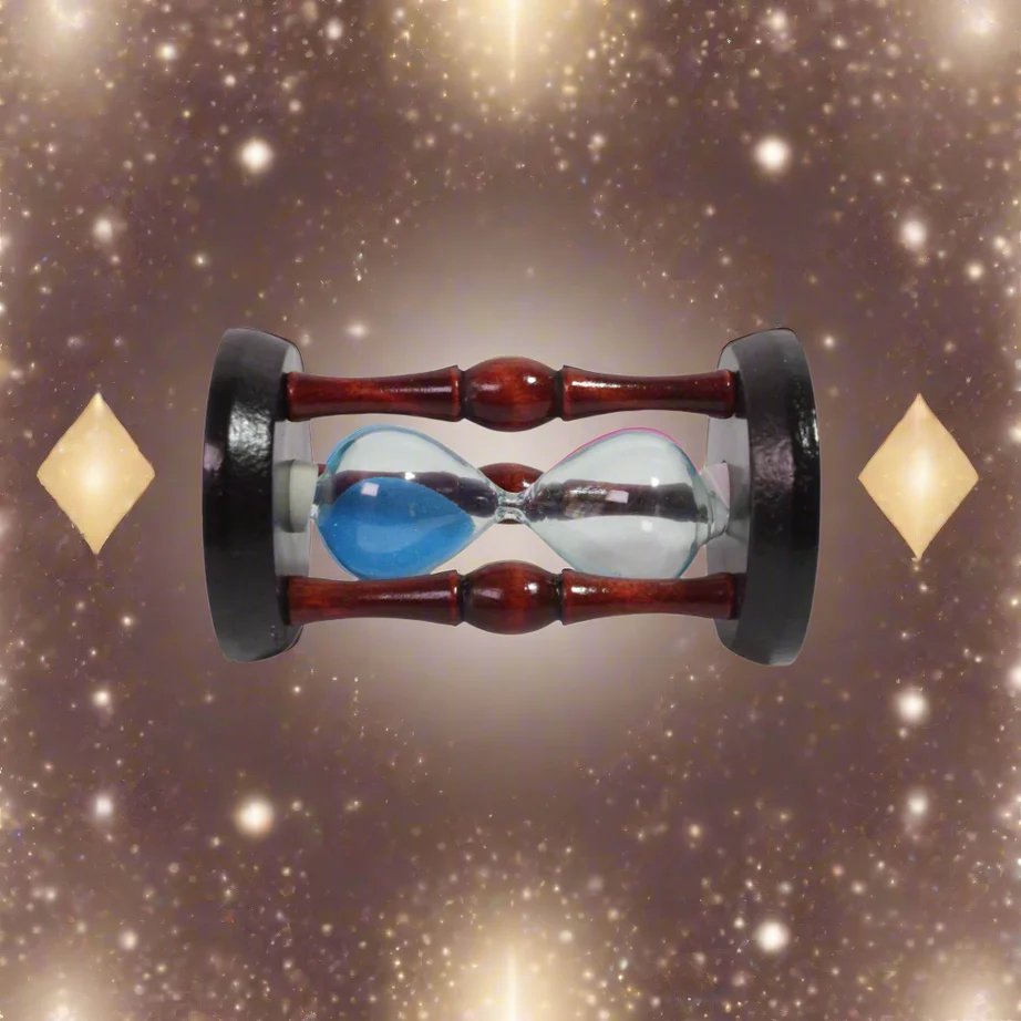 53-sec Hourglass Wooden Frame Sand Timer - Image 3