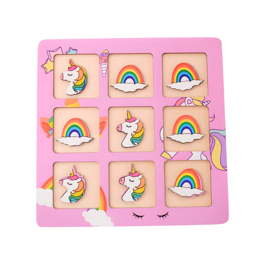 XOX Game Board Cartoon Print - Image 2
