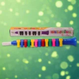Trumpet Shaped 13 Key Note Melodica Portable Wind Piano Toy for Kids
