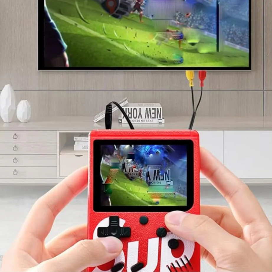 SUP Game Box | 400 in 1 Classic Retro Games | Rechargeable Handheld Console - Image 3