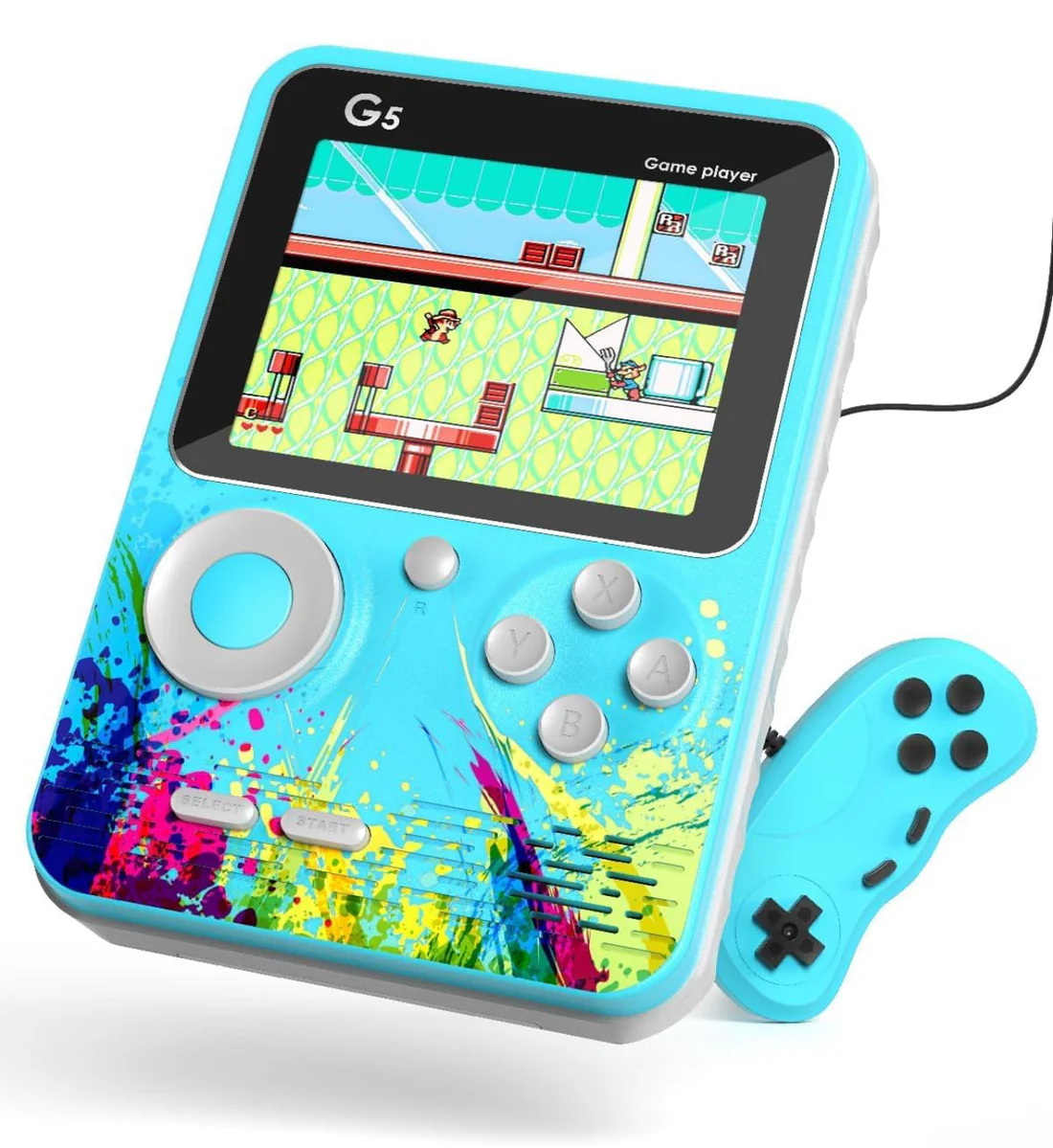 G5 | Retro 500 games | Extra Game Pad | TV Connect | 3” HD Screen - Image 9