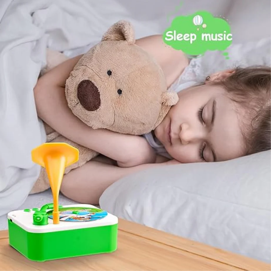 Children's Storytelling Phonograph Music Player | Kids Gramophone with 96 Cards - Image 3