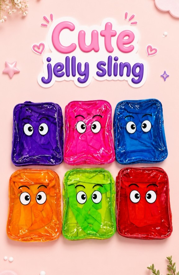 Jelly Sling Bag for Kids - Image 2