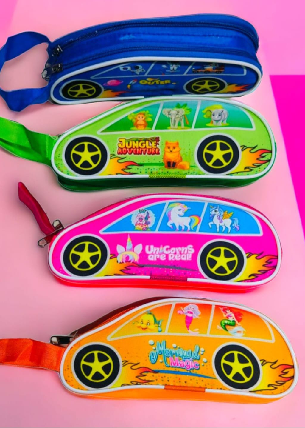 Nano Car Shape Pencil Pouch - Image 2