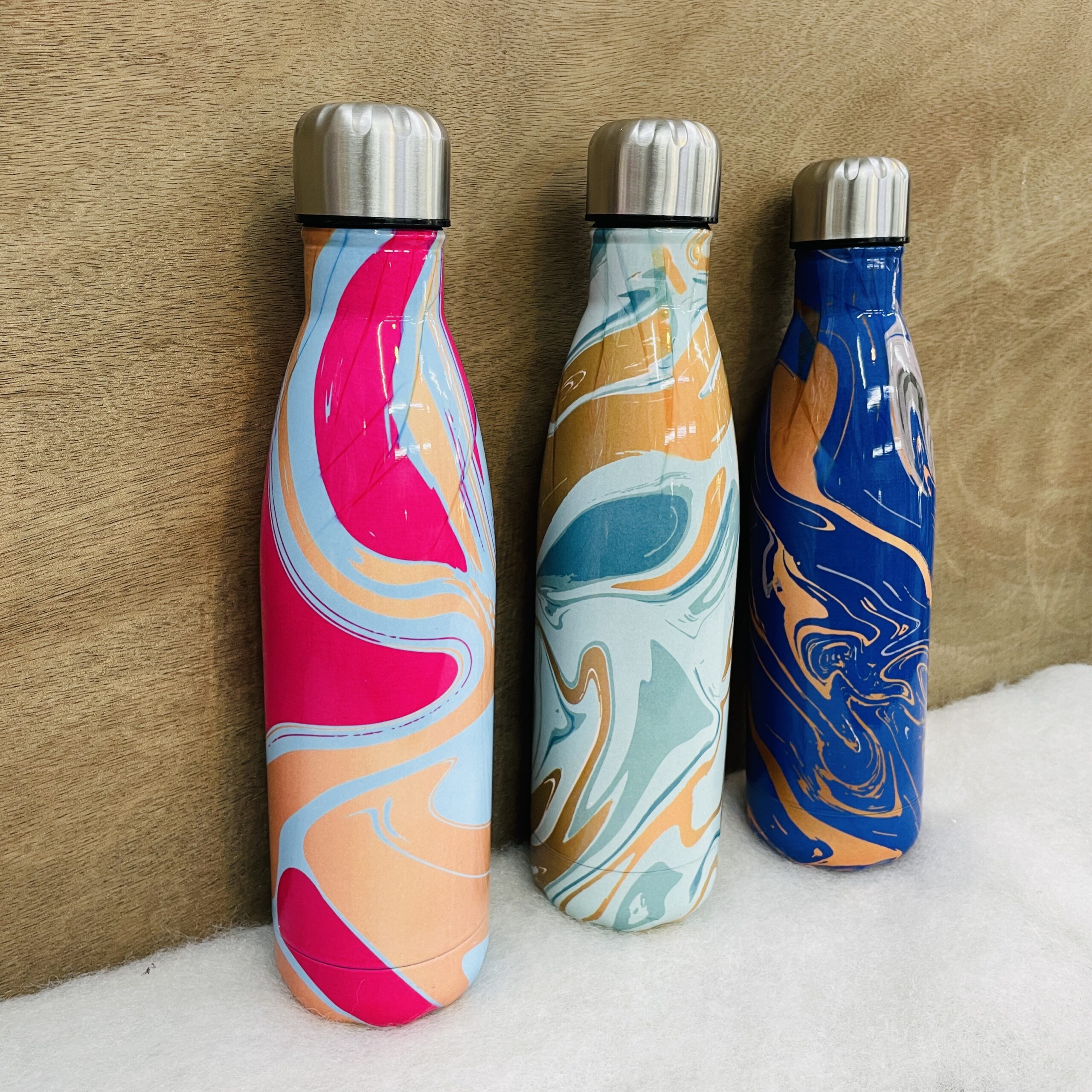 Rainbow Double Wall Steel Water Bottle