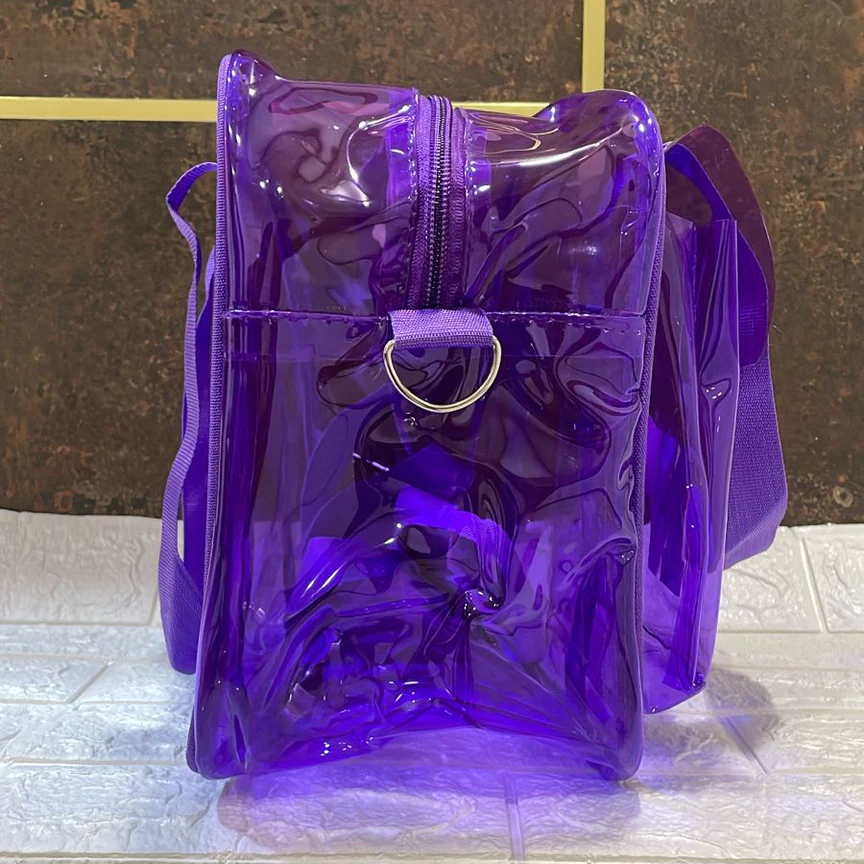 Customized Jelly Duffle Bag Double Pocket - Image 8