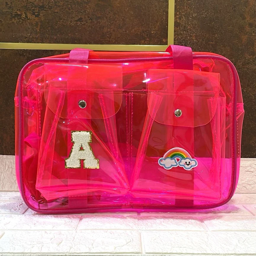 Customized Jelly Duffle Bag Double Pocket - Image 9