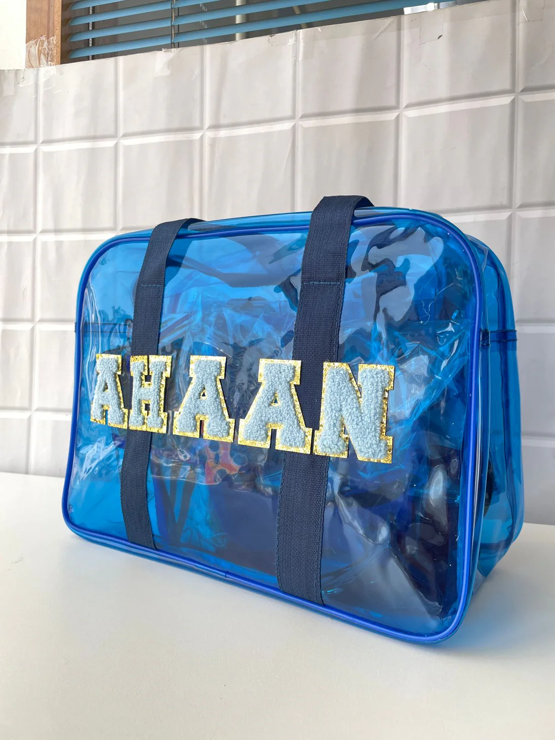 Customized Jelly Duffle Bag Double Pocket - Image 4