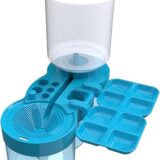 5-in-1 Paint Brush Cleaner with Water Circulation, Drain & Holder