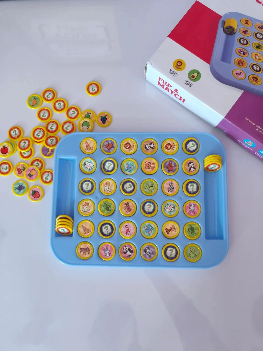 Flip and Match Educational Game