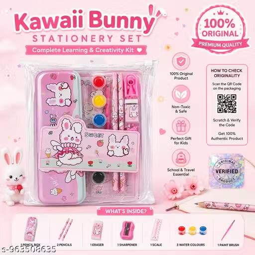 Quirky Stationery Set for Kids - Unique Educational Gifts for Kids - Image 3