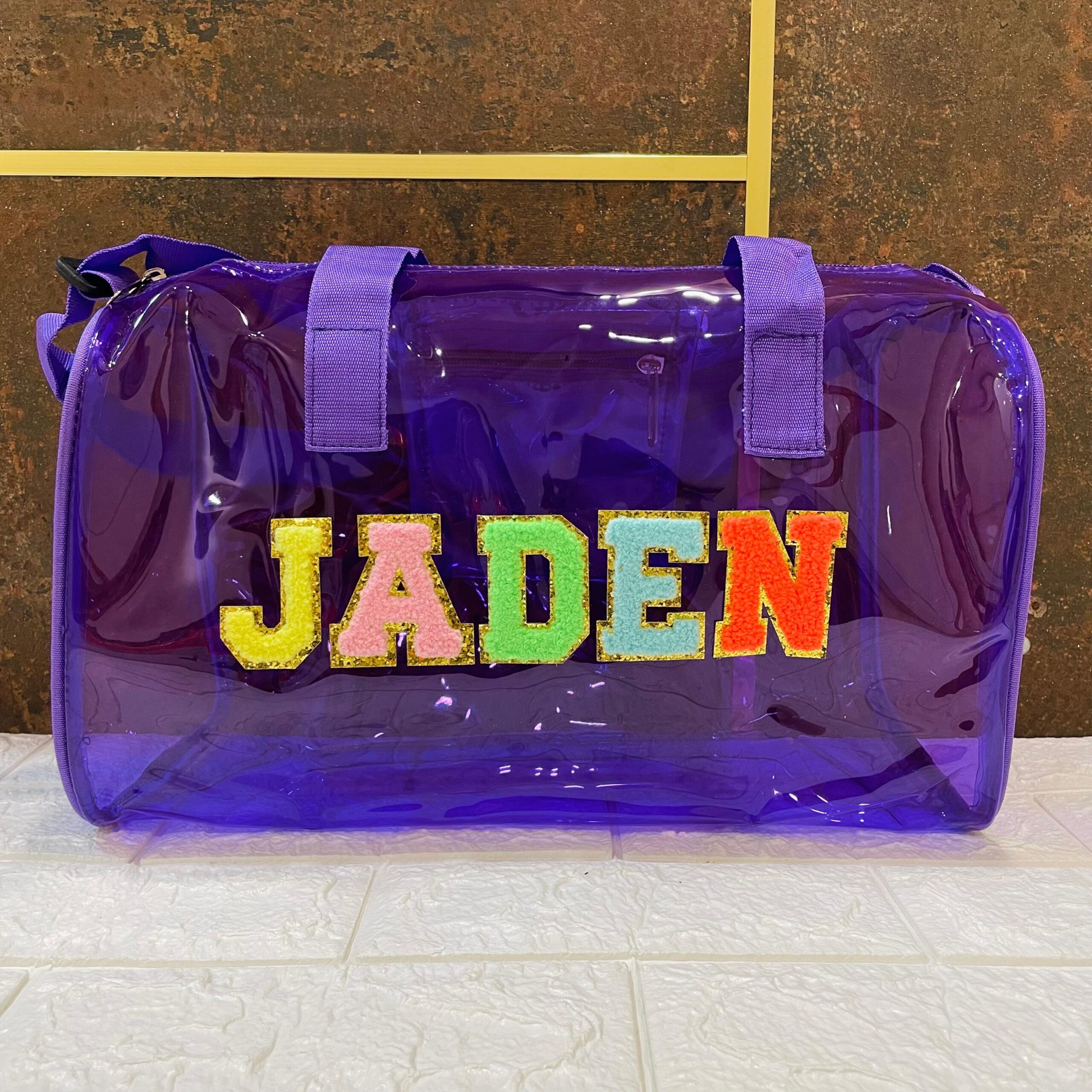 Customized Jelly Duffle Bag