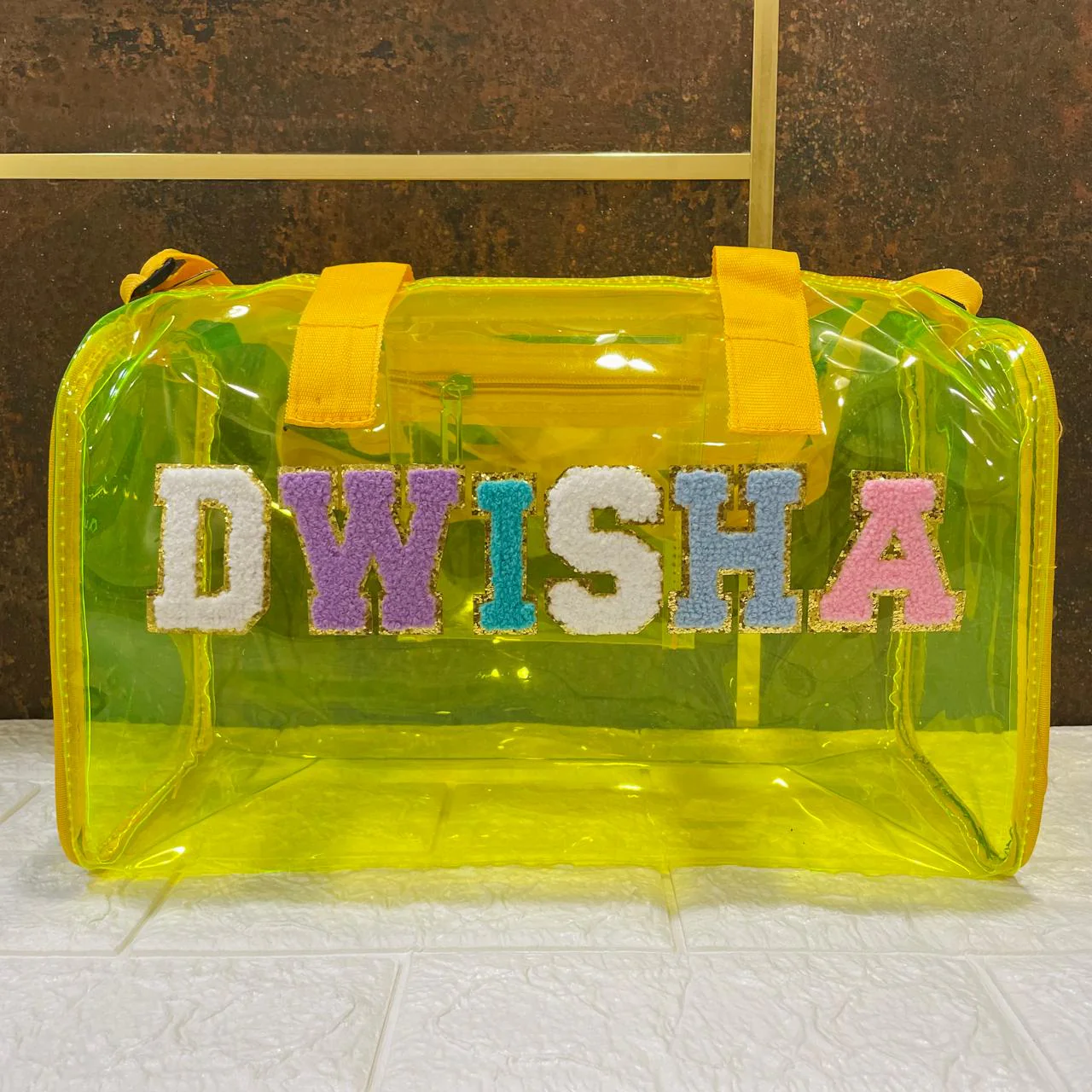 Customized Jelly Duffle Bag - Image 5