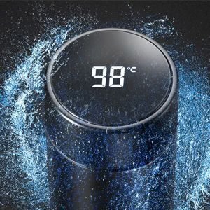 Personalised Water Bottle with LED Temperature Display - 500 ml - Image 3