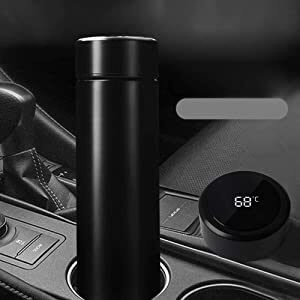 Personalised Water Bottle with LED Temperature Display - 500 ml - Image 2