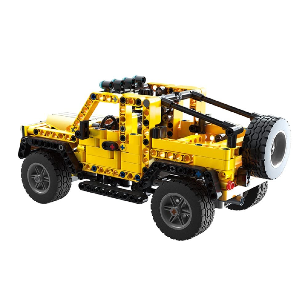 Off-Road Build A Pickup Car MOC Technique Building Block 491Pieces - Image 2