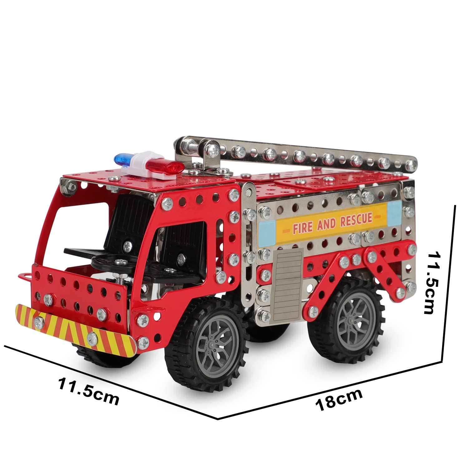 Fire Truck STEM Building Toys - Image 5