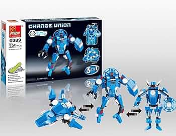 3-in-1 Transforming Mech Building Blocks Set | 150 PCS