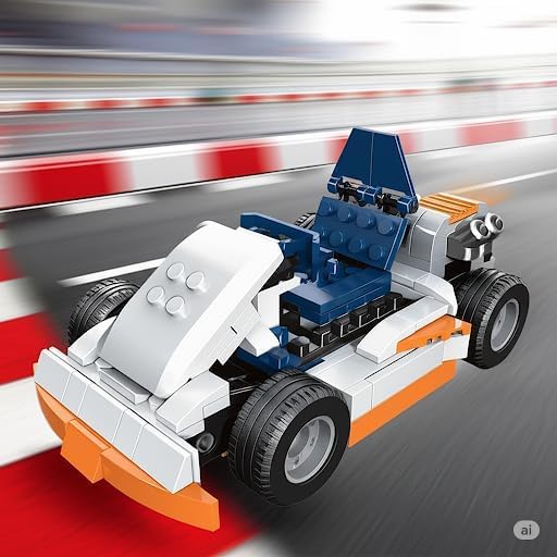 10-in-1 Engineering Vehicles Building Blocks Set 222+ Pieces - Image 3