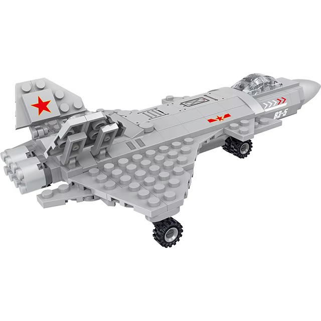 184 pcs Military Series Plane Toy Block Set Building Blocks - Image 4