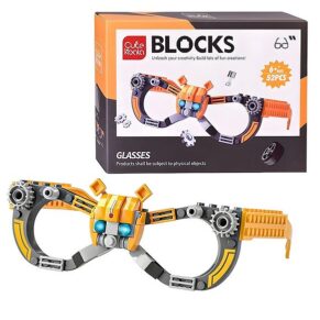 DIY Mech Robot Glass Building Block Set