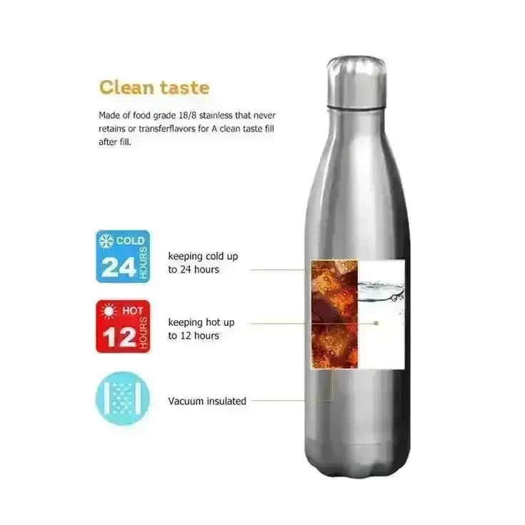 Double Wall Stainless Steel Bottle 500ml - Image 6