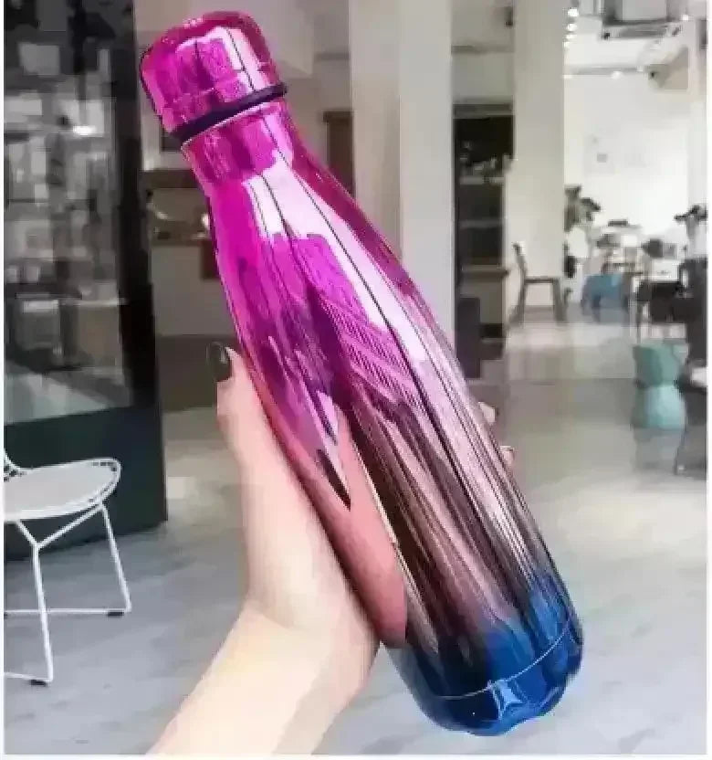 Rainbow Double Wall Steel Water Bottle (500 ml) - Image 8