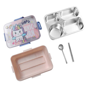 4 Compartment Lunch Box For Kids