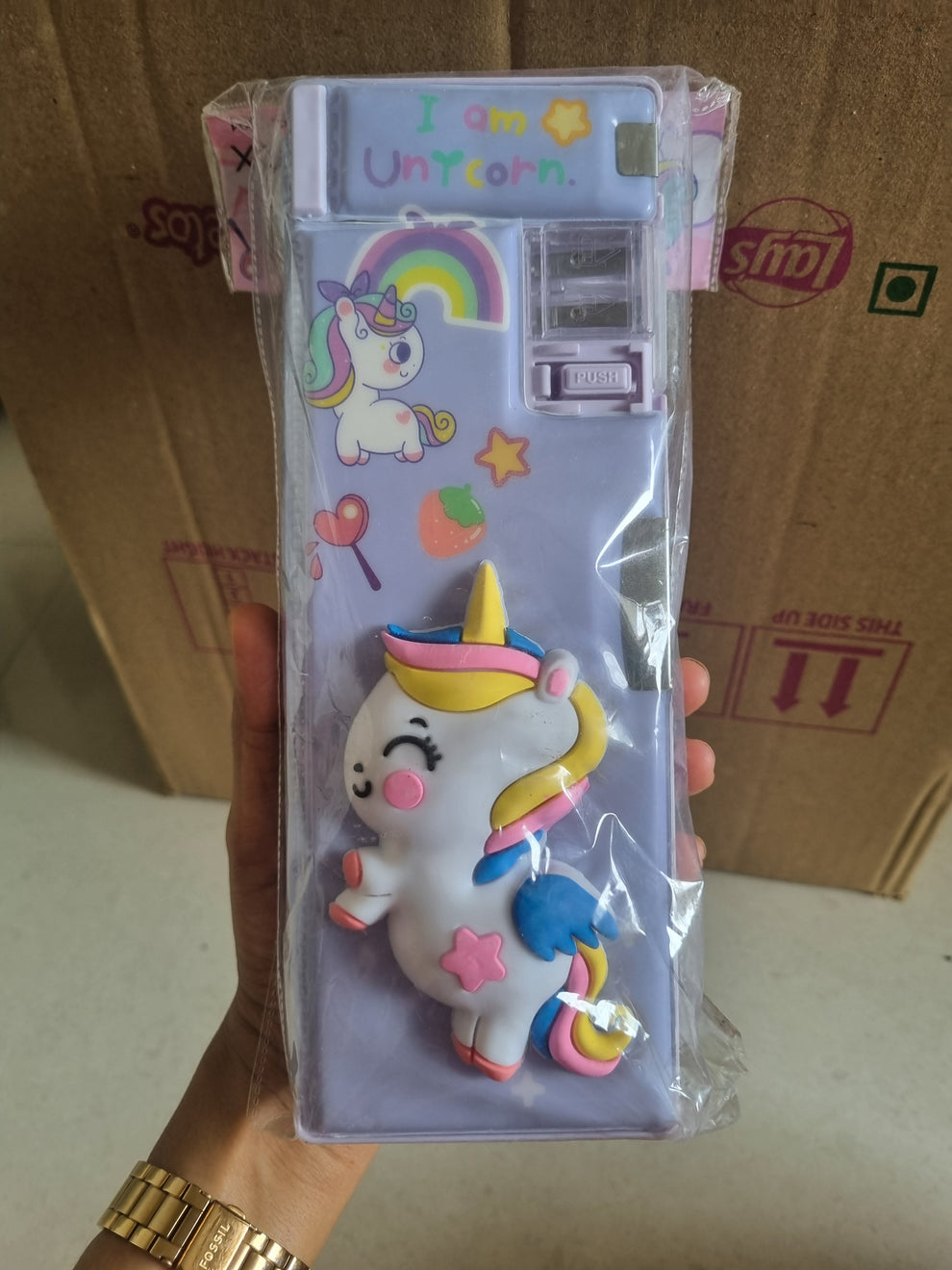 Squishy Magnetic Pencil Box - Image 5